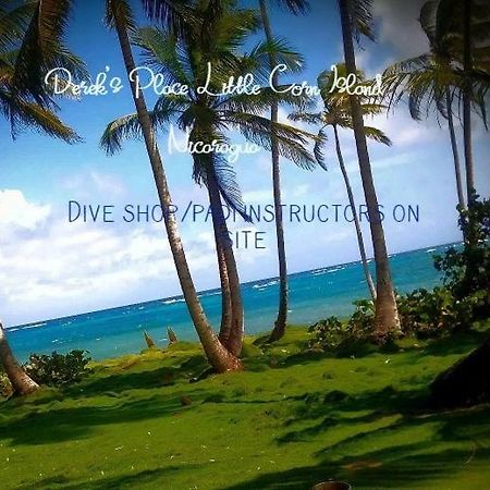 Derek'S Place Eco-Lodge Little Corn Island Esterno foto