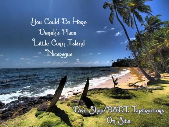 Derek'S Place Eco-Lodge Little Corn Island Esterno foto